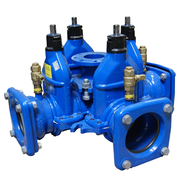 100 Heinco Flex AQ3 muffeventil kryss hl, m/br v avst  aquosus aq 450 111