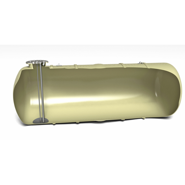 9000 ltr spilloljetank, for nedgraving