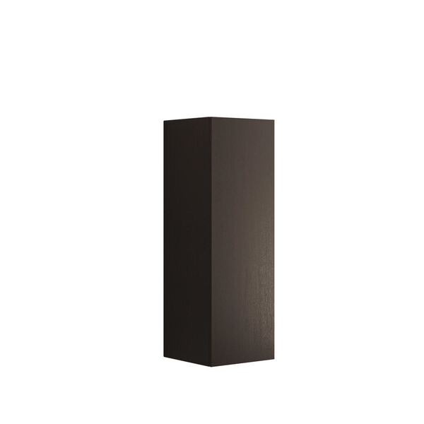 Høyskap m/1 dør venstre 120x40x40, røkt eik