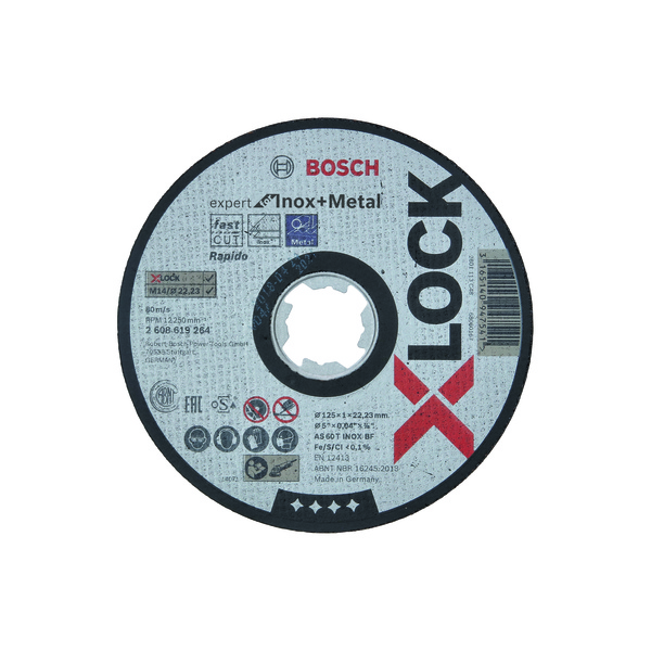 Bosch kappeskive X-lock EFMI, 125x22,2x1,0 mm