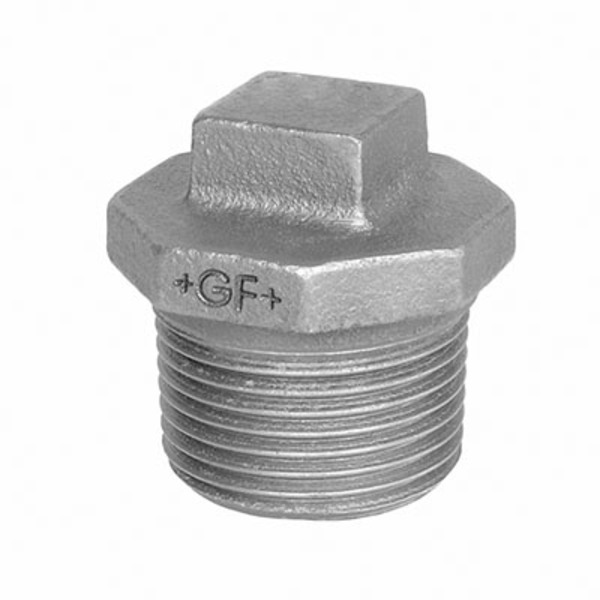 3/8 Plugg gjenget sort adusert, nr. 290