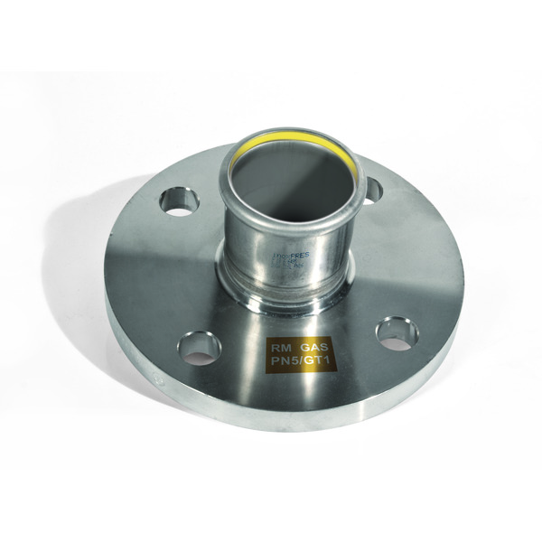 54 mm Inoxpres GAS  flenseovergang
