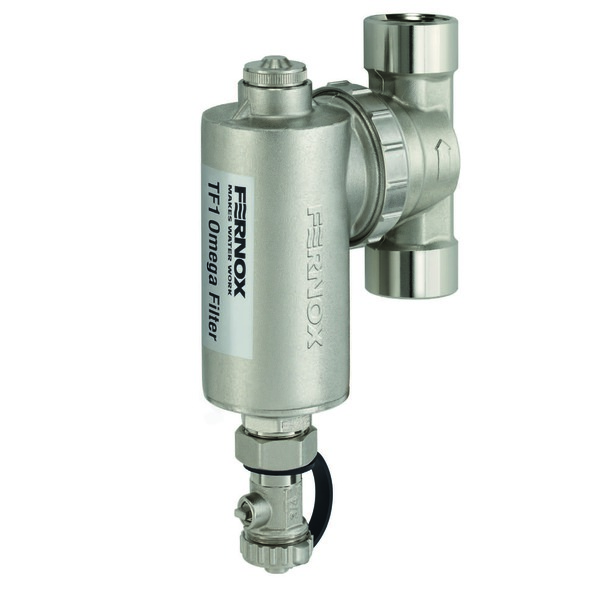 3/4 Fernox Omega filter TF1 fast, hydrosyklon / magnetittfilter