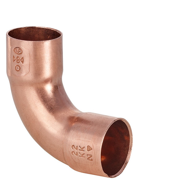 10 mm bend 1/1 5002A kapillar, kobber
