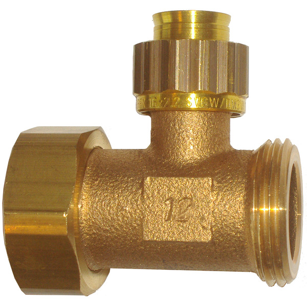 12 mm Sanipex fordeler m/1 uttak